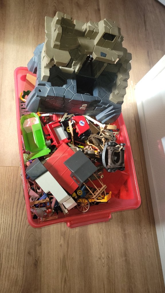 Grote bak playmobil, Ophalen, Gebruikt