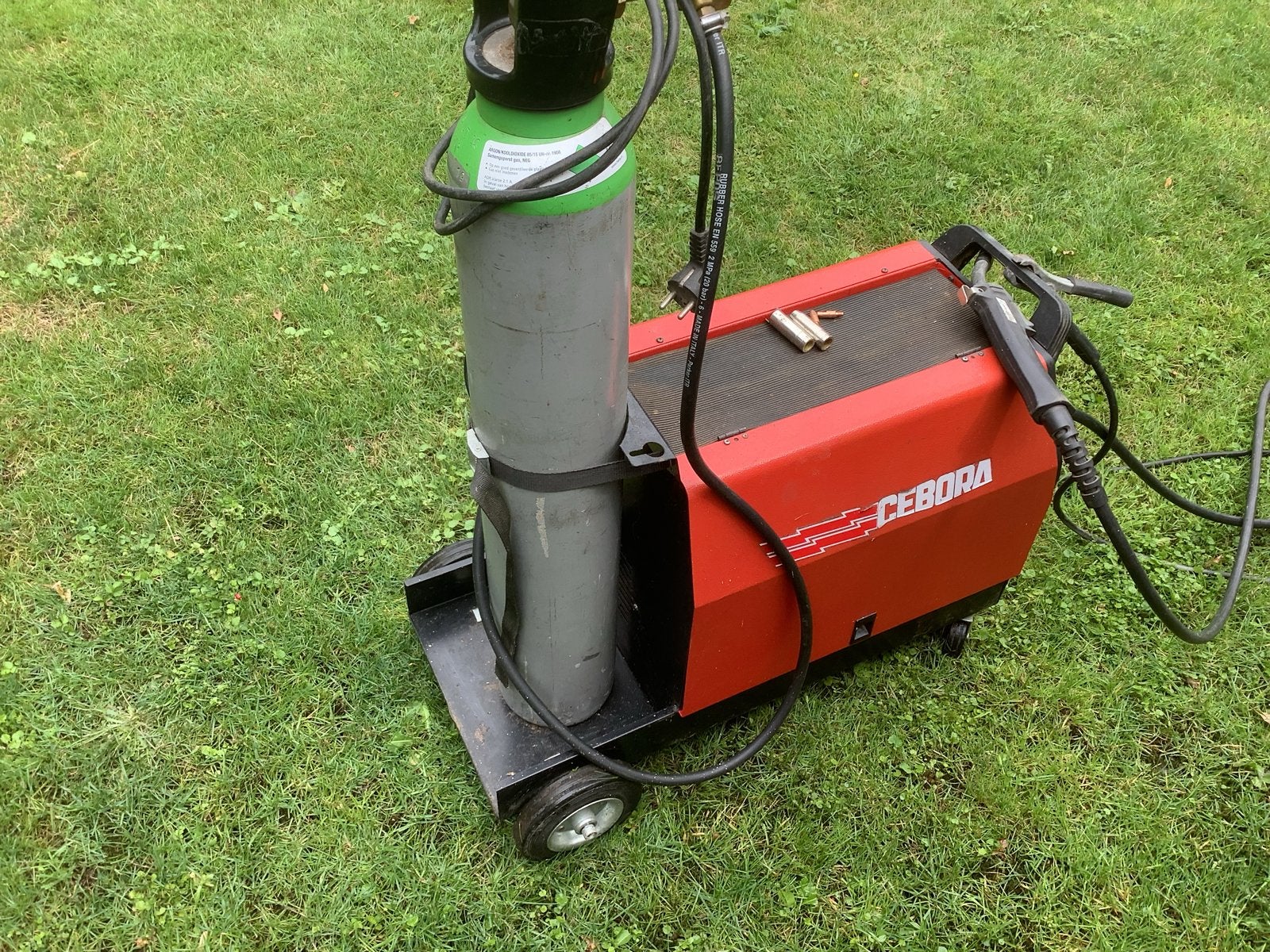 Cebora Combi Bravo 155 Lasapparaat Art 494, Doe-het-zelf en Verbouw, Gereedschap | Lasapparaten, Ophalen, Gebruikt, Minder dan 150 ampère