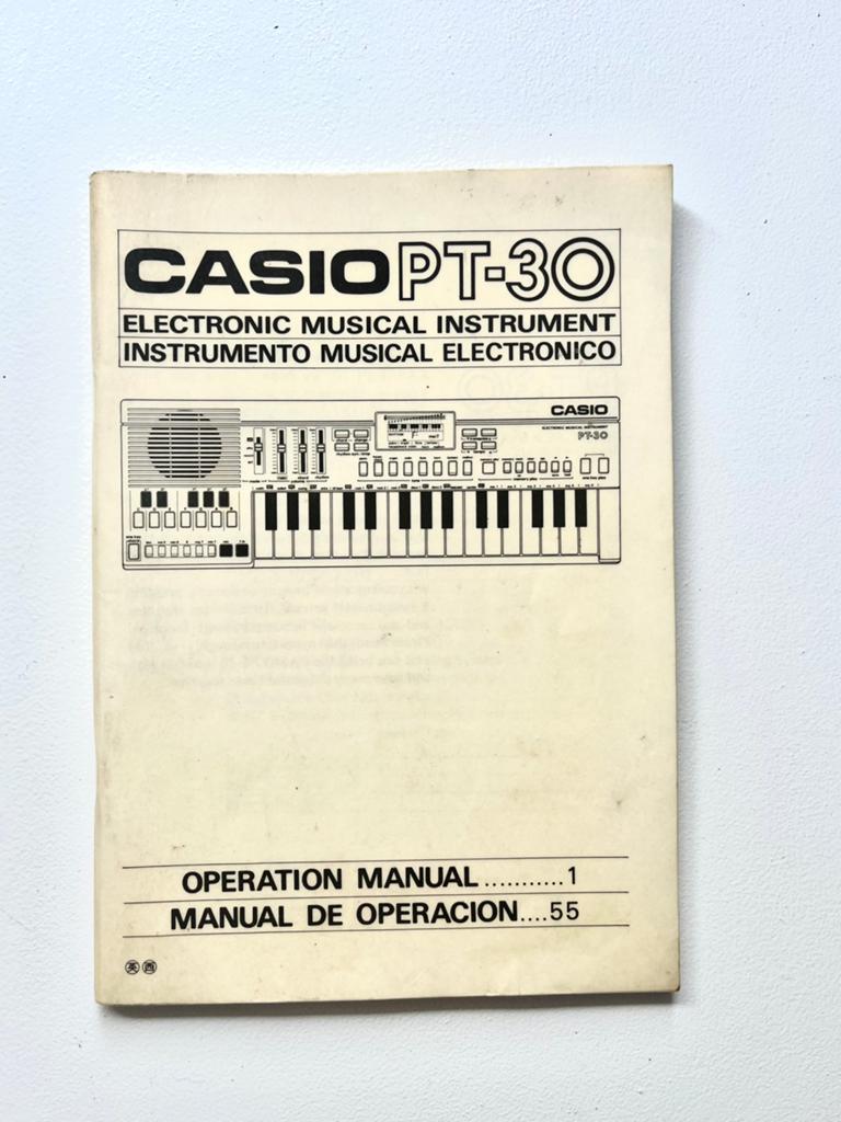 Casio PT-30 manual., Muziek en Instrumenten, Overige merken, Gebruikt, Met midi-aansluiting, Overige aantallen