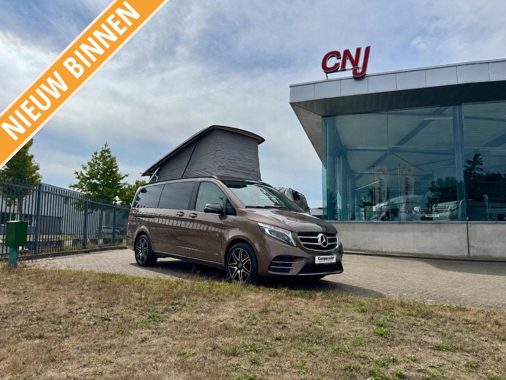 Mercedes-Benz V-Klasse Marco Polo 250 Leer, Automaat, Buscamper of Camperbus, Achteruitrijcamera, Bedrijf