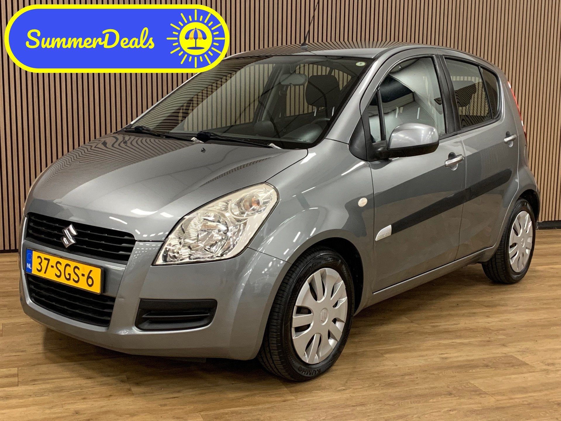 Suzuki Splash 1.0 VVT Comfort|128000KM|Carplay|Airco|, Auto's, Suzuki, Stof, Gebruikt, Origineel Nederlands, Bedrijf