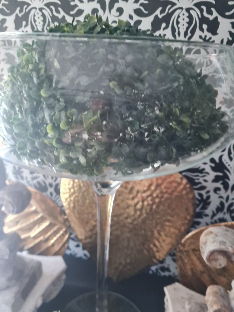 52 cm hoge bokaal op voet, Heikant 21 Kaatsheuvel, Meerkleurig, Belle Vieille Brocante, Ophalen of Verzenden