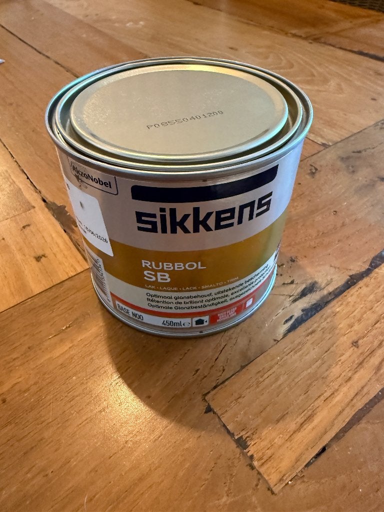 Sikkens Rubbol SB 0,5L RAL 7016, Nieuw, Ophalen of Verzenden, Lak, Grijs