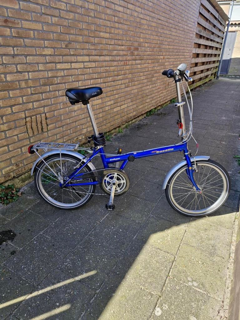 Gazelle vouwfiets - 3 versnellingen - reserve sleutels, 20 inch of meer, Versnellingen, Ophalen of Verzenden, Zo goed als nieuw