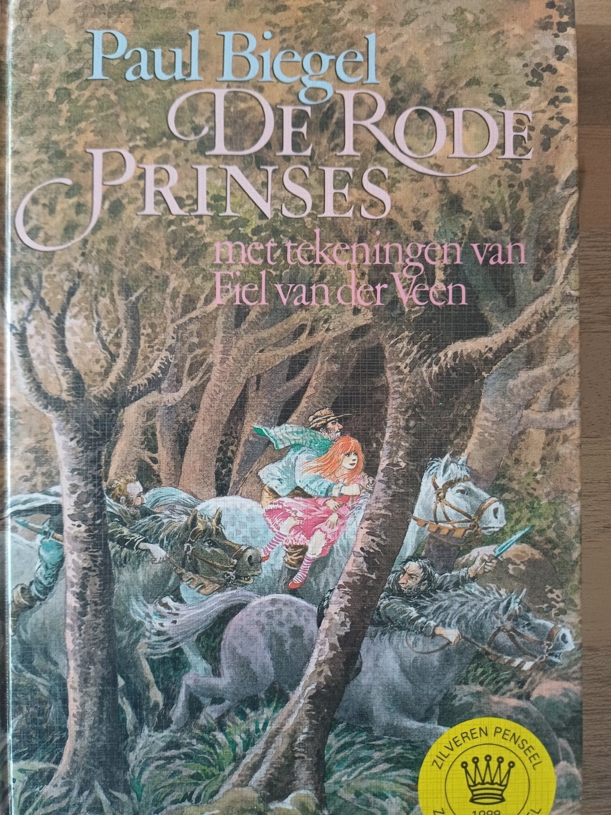 Paul Biegel - De Rode Prinses.1e dr 1987, Ophalen of Verzenden, Paul Biegel, Fictie algemeen