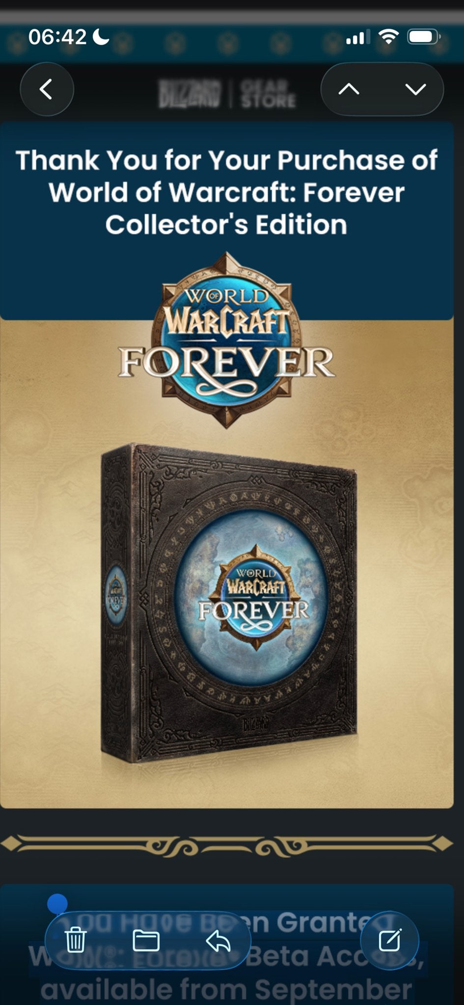 World of Warcraft: Forever Collector's Edition, Online, Nieuw, Ophalen of Verzenden, Role Playing Game (Rpg)
