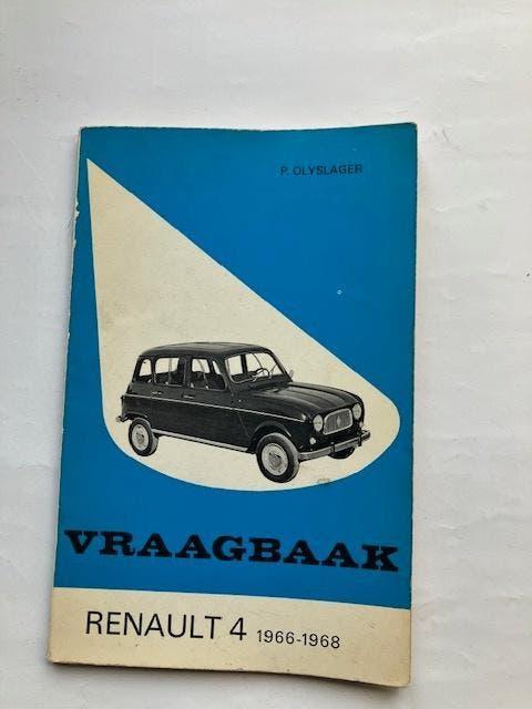 Vraagbaak  Renault R4      1966 - 1968, Verzenden