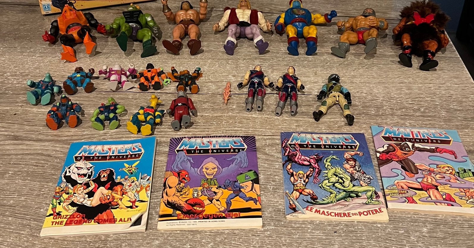 GI Joe, He-Man en andere vintage actiefiguren en boekjes, Ophalen of Verzenden, Gebruikt