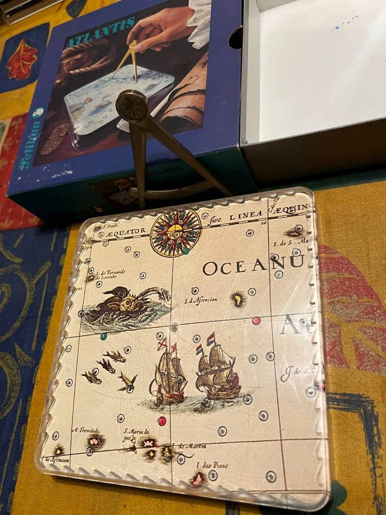 Atlantis - Pelikan *spel voor 1 speler*, Een of twee spelers, Ophalen of Verzenden, Zo goed als nieuw, Pelikan