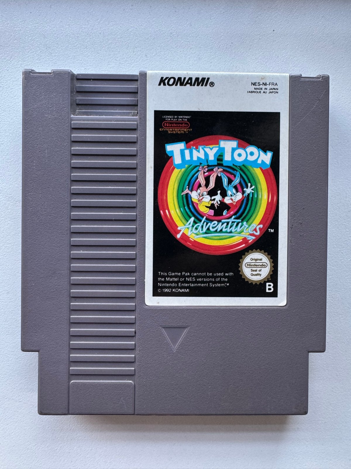 Tiny Toon Adventures NES (PAL-versie), Gebruikt, 1 speler, Ophalen of Verzenden, Vanaf 3 jaar