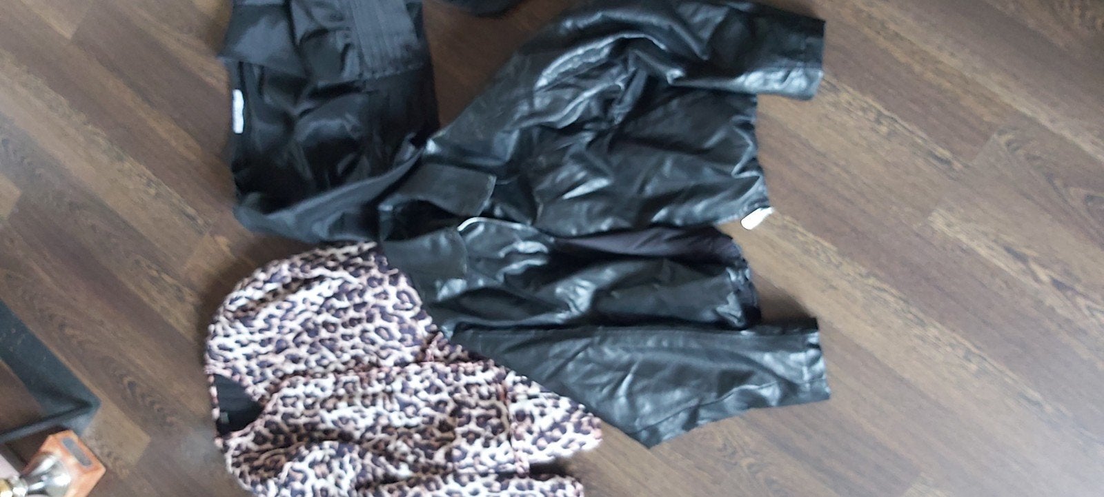 Set van 2Jasjes: Luipaard, Zwart Kort jasje, Kleding | Dames, Meerkleurig, Diverse, Ophalen of Verzenden, Zo goed als nieuw