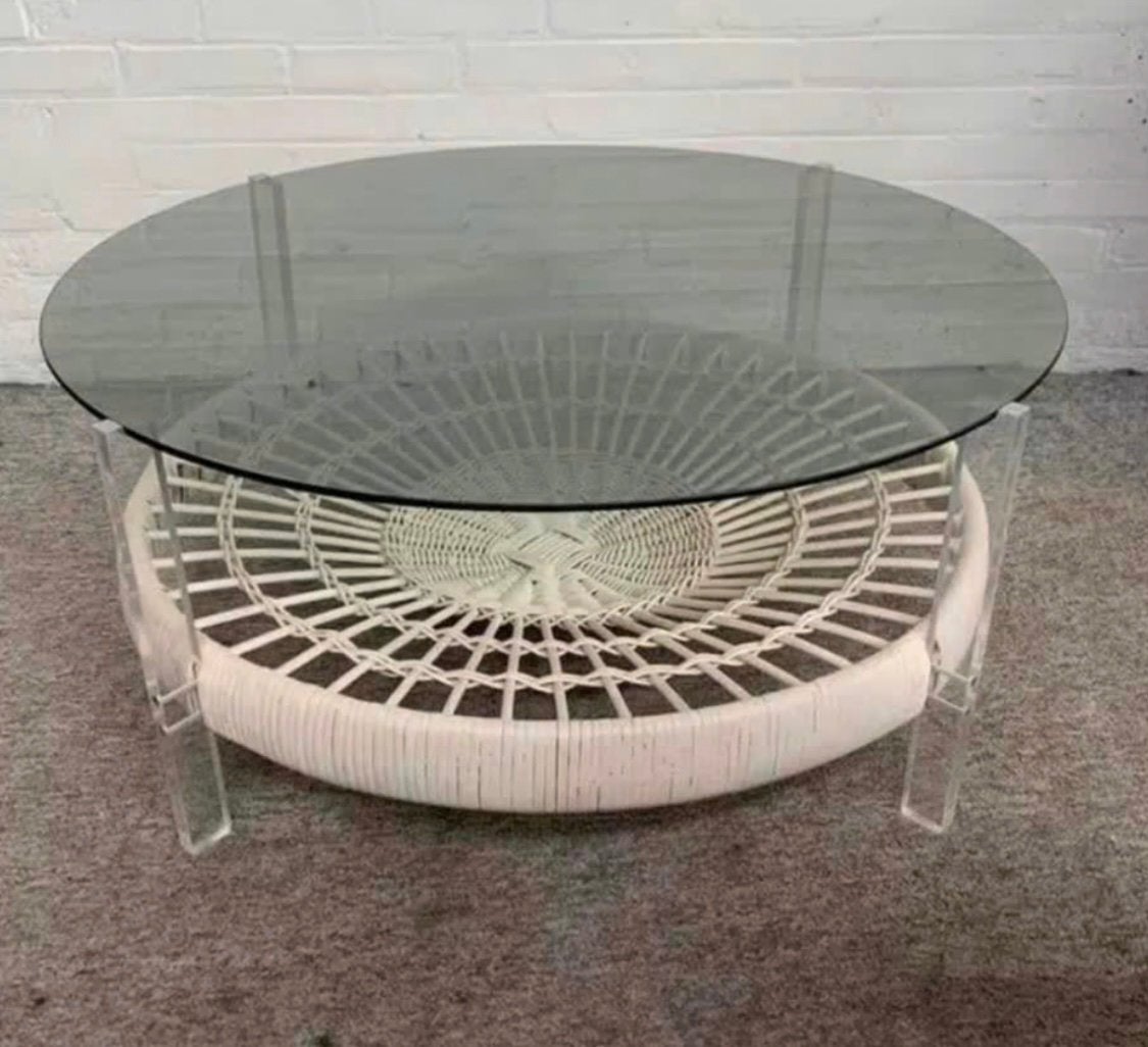 Tafel vintage Pastoe space age salontafel jaren 60., Ophalen of Verzenden