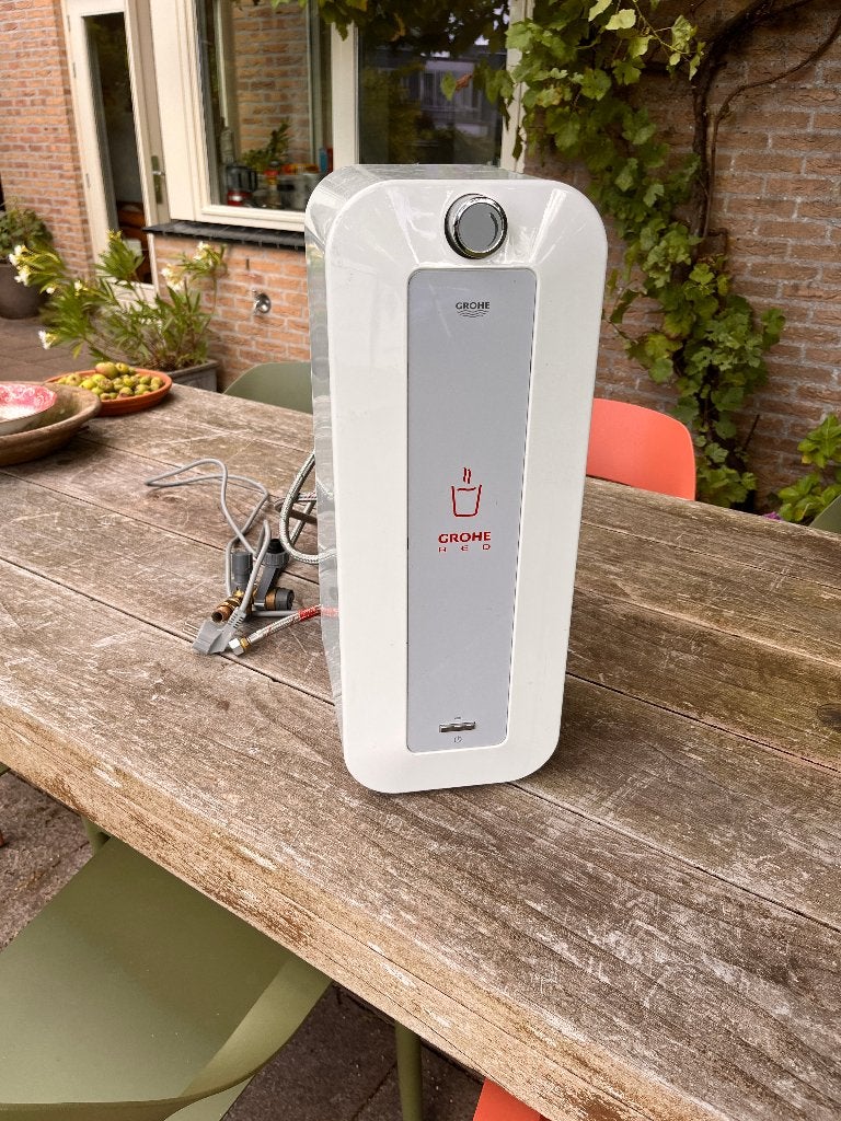 Grohe Red 8 liter boiler, Ophalen, Minder dan 50 cm, Gebruikt, Beige