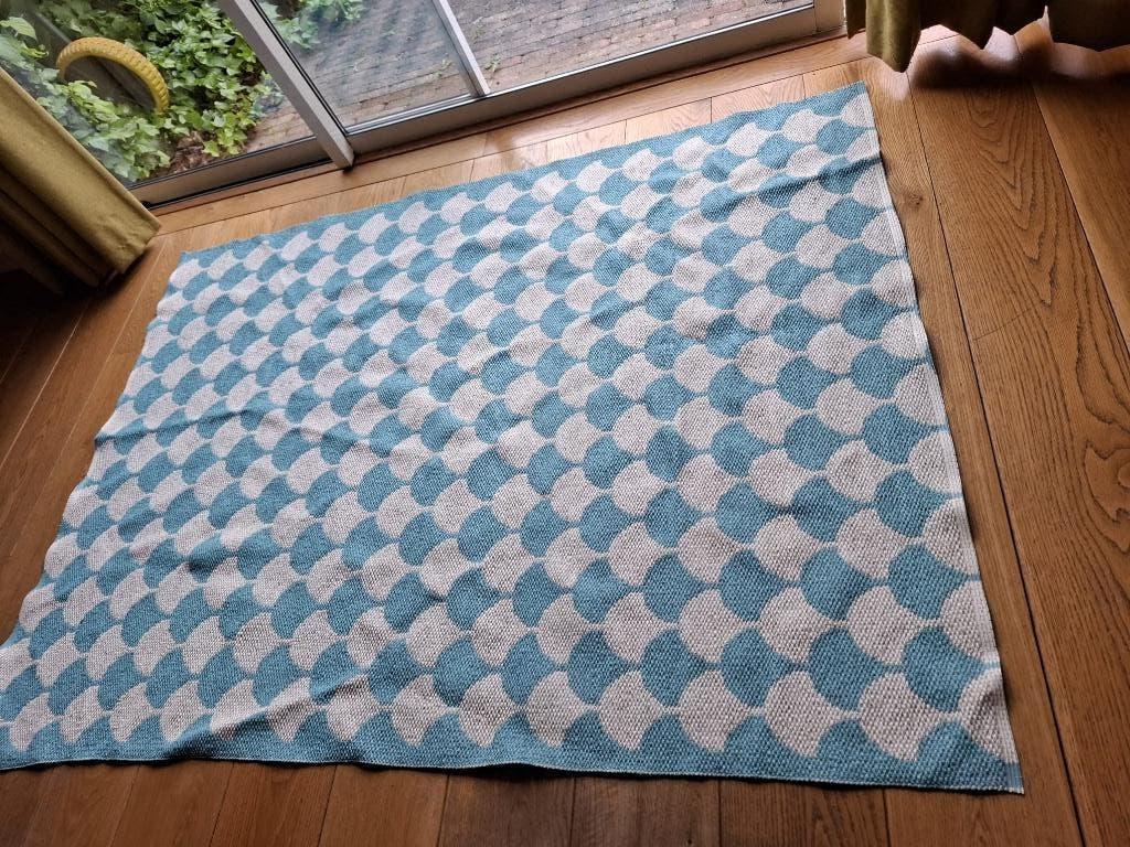 Vloerkleed Brita Sweden 150X200cm, Ophalen, 100 tot 150 cm, Blauw, 200 cm of meer