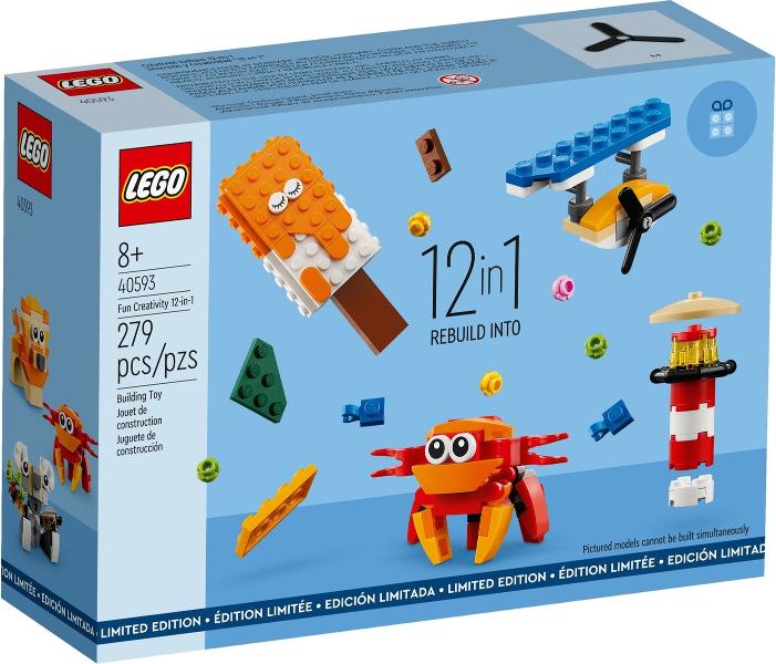 Lego Promotional 40593 Fun Creativity 12-in-1 (NIEUW), Lego, Nieuw, Ophalen of Verzenden, Compleet