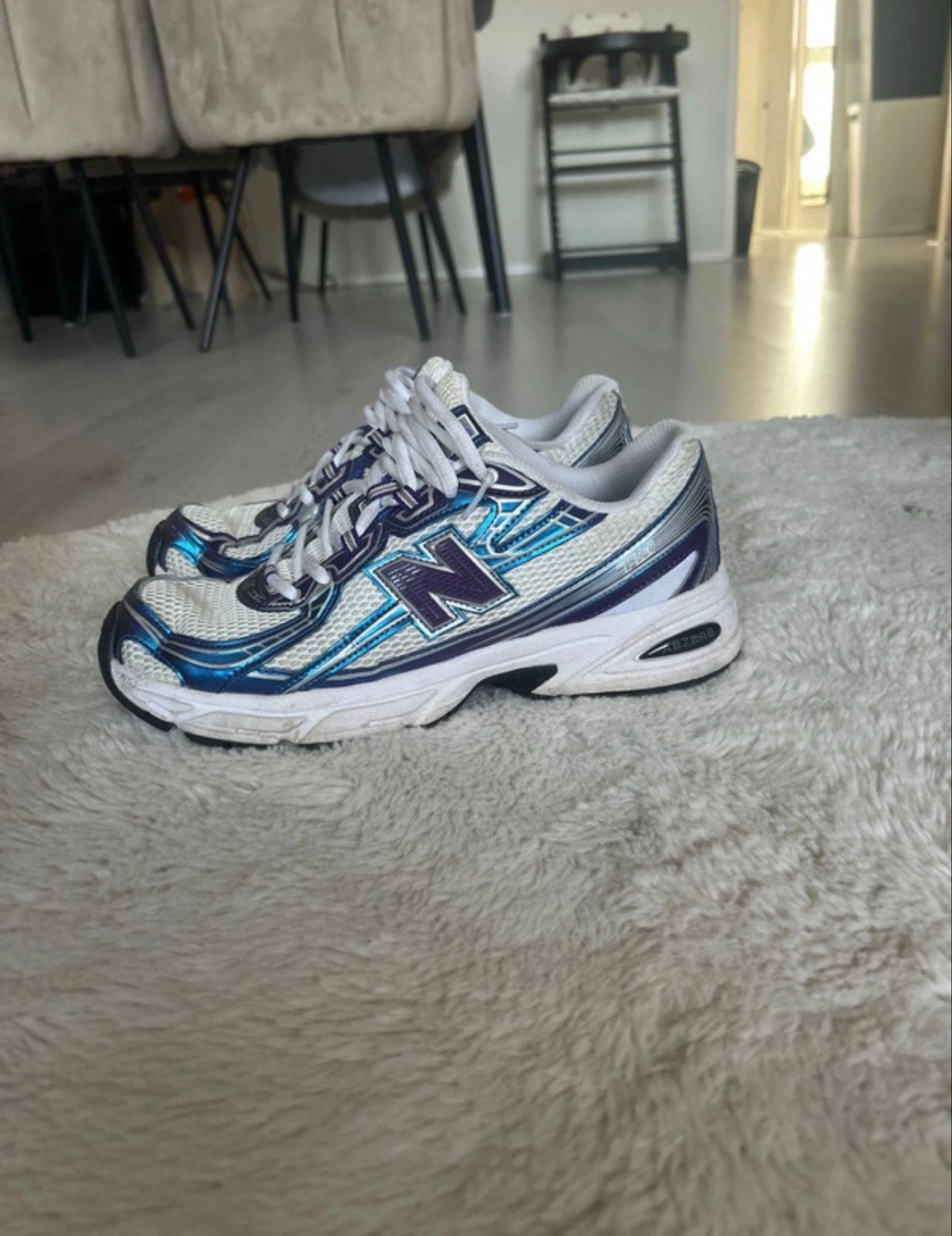 New Balance sneakers, Ophalen of Verzenden, Gedragen, Blauw, Sneakers of Gympen