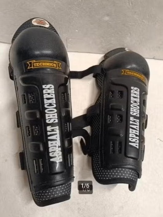 Technics asphalt shockers nieuw maat M hockeybeschermers, Nieuw, Ophalen of Verzenden, Bescherming
