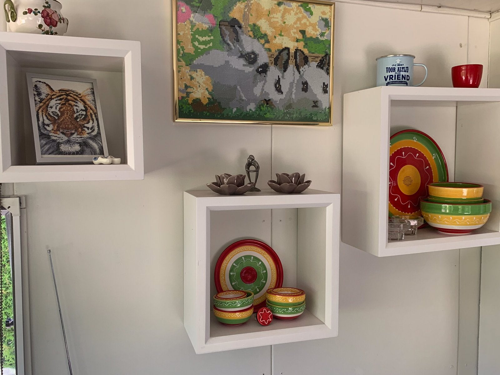 Wandschap, Huis en Inrichting, Woonaccessoires | Wandplanken en Boekenplanken, Ophalen, Gebruikt