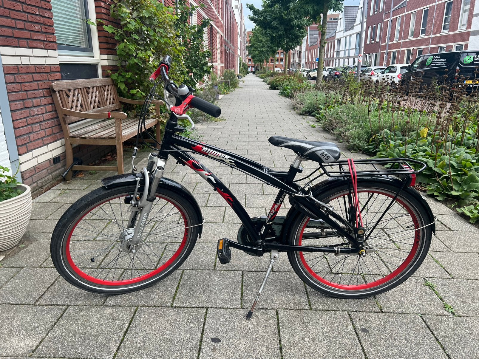 Jongens fiets
