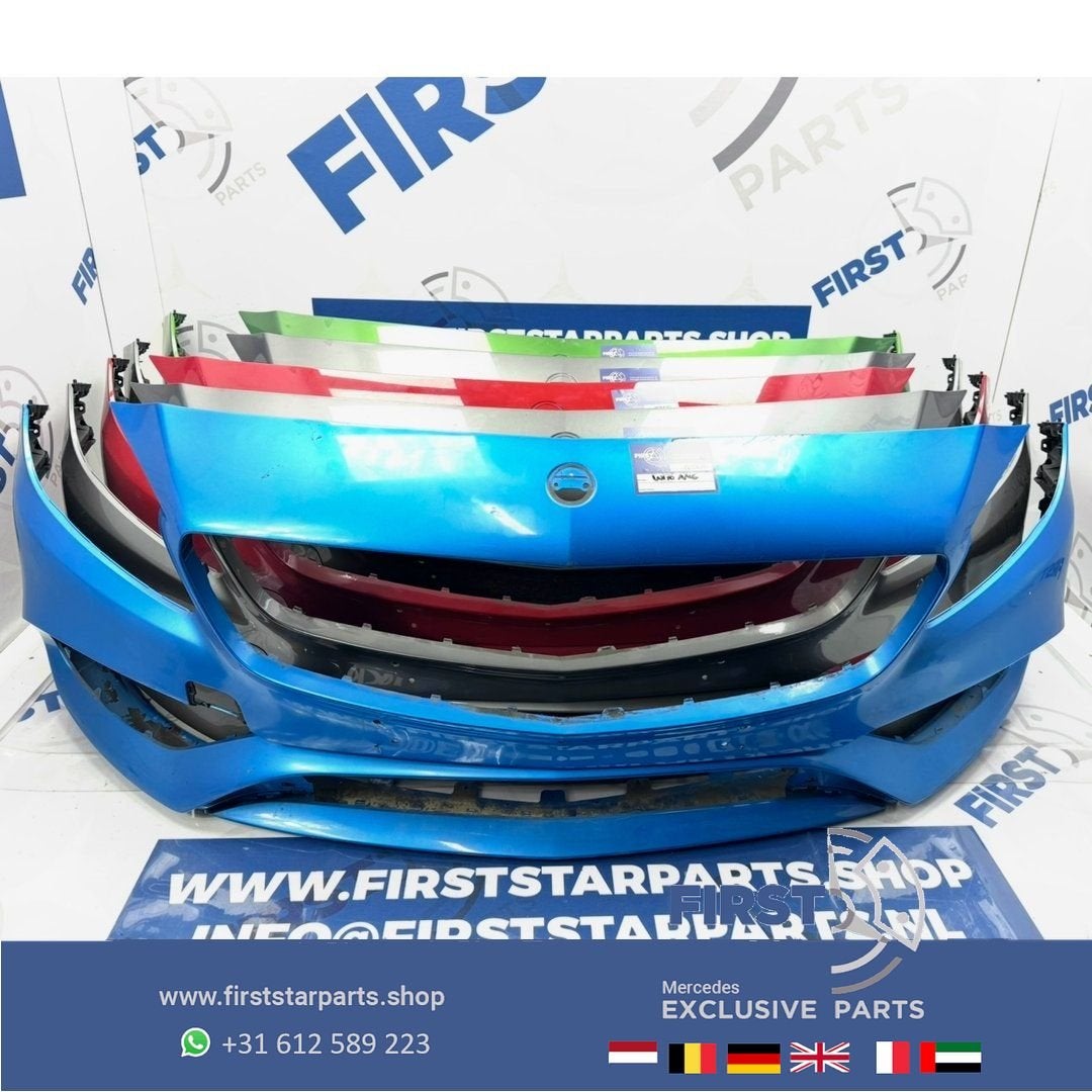 W176 BUMPER Facelift AMG Voorbumper 2013-2019 ROOD WIT ZWART