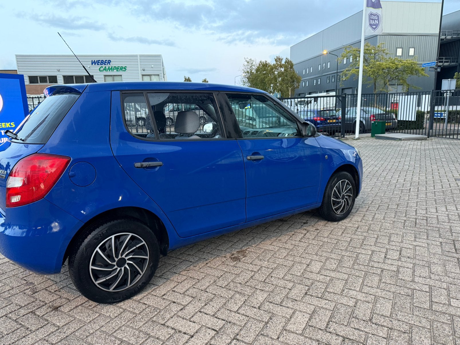 Skoda Fabia 1.2 44KW 2009 Blauw, Auto's, Voorwielaandrijving, 1005 kg, Stof, 40 €/maand