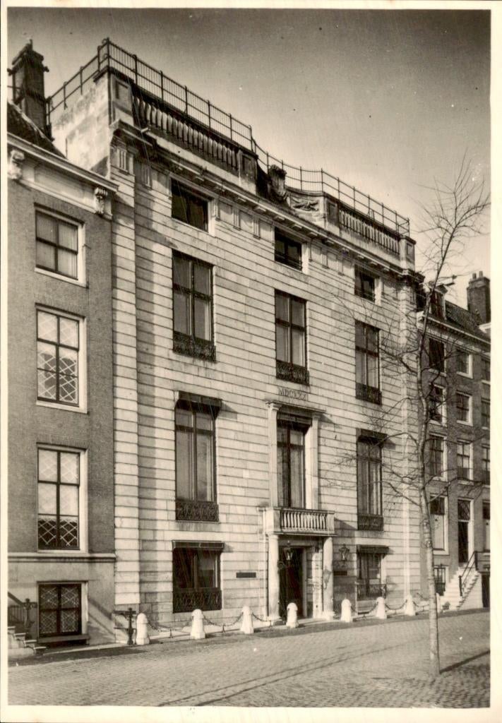 Amsterdam - Dubbel heerenhuis - zonder stoep, Ophalen of Verzenden, 1920 tot 1940, Ongelopen, Noord-Holland