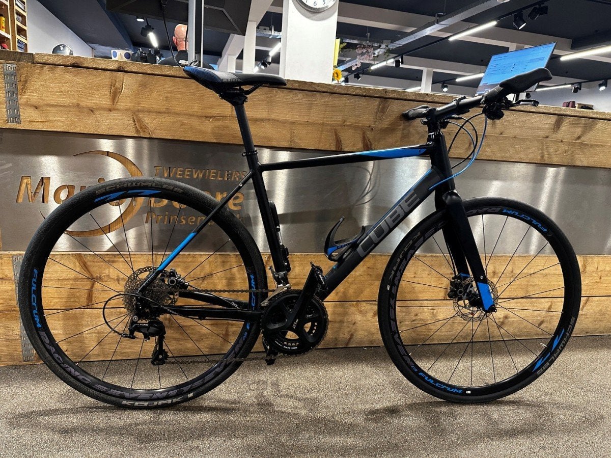 Cube SL ROAD RACE BLUE/BLUE Heren Zwart/BLauw 56cm, Gebruikt, -, -, -