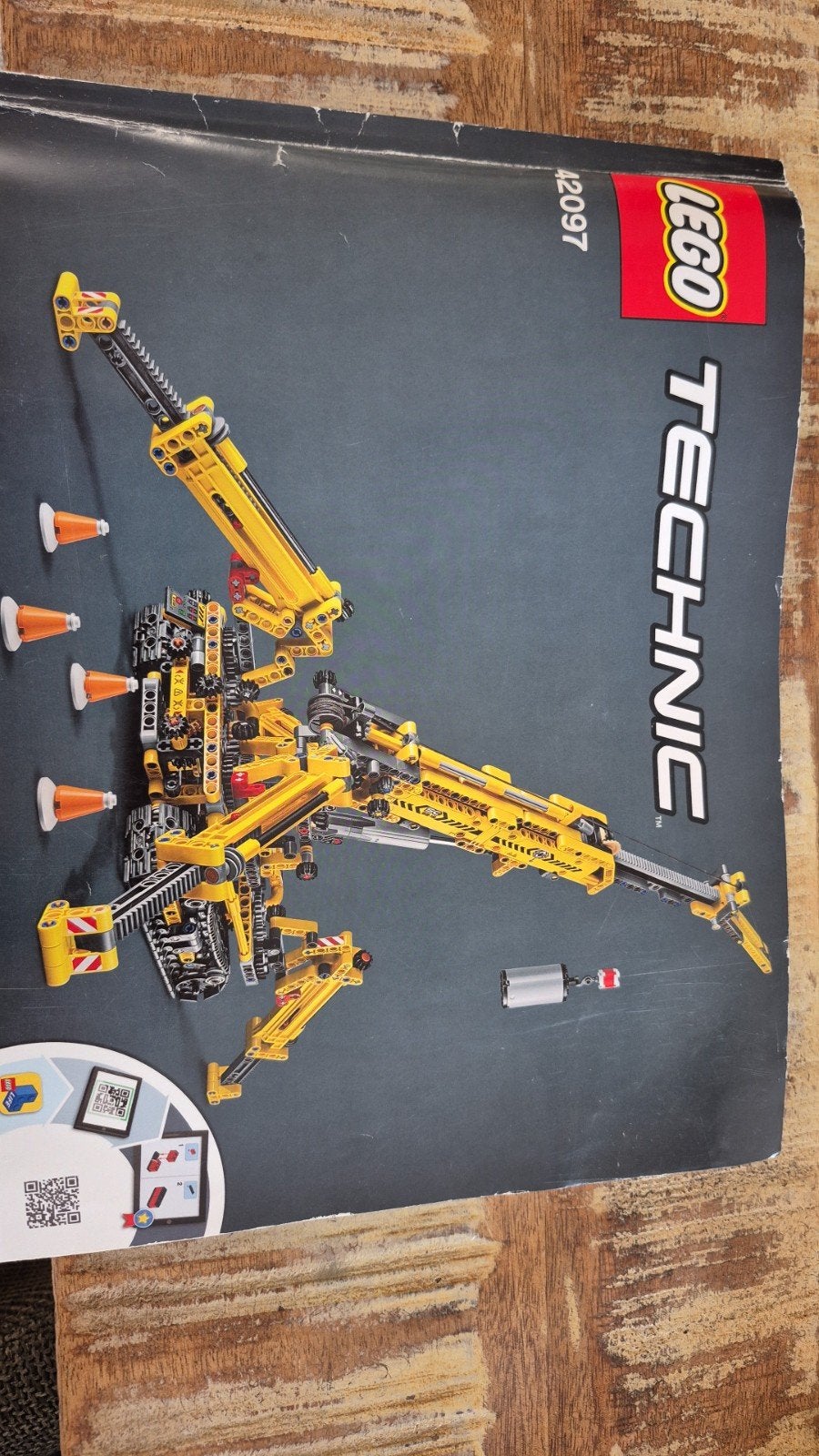 Lego Technic Spin Kraan / Hoogwerker set 42097, Ophalen of Verzenden, Zo goed als nieuw