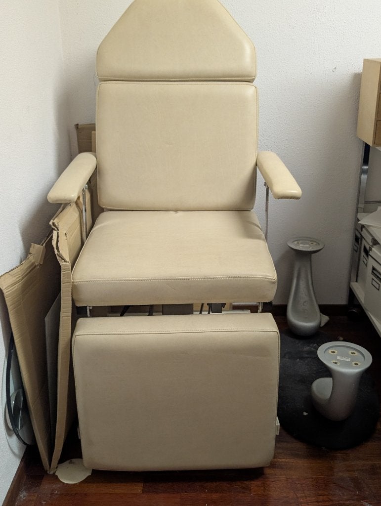 Pedicurestoel, Ophalen, Gebruikt, Massagestoel of Kussen