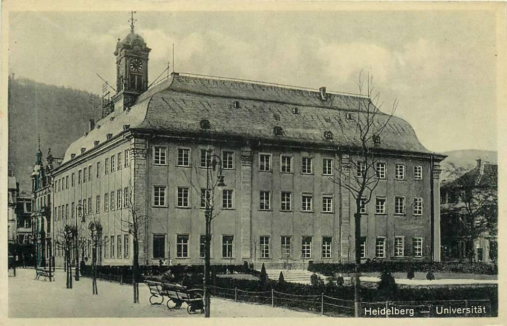 381-233-003 Heidelberg Universitat, Verzenden, Voor 1920, Duitsland