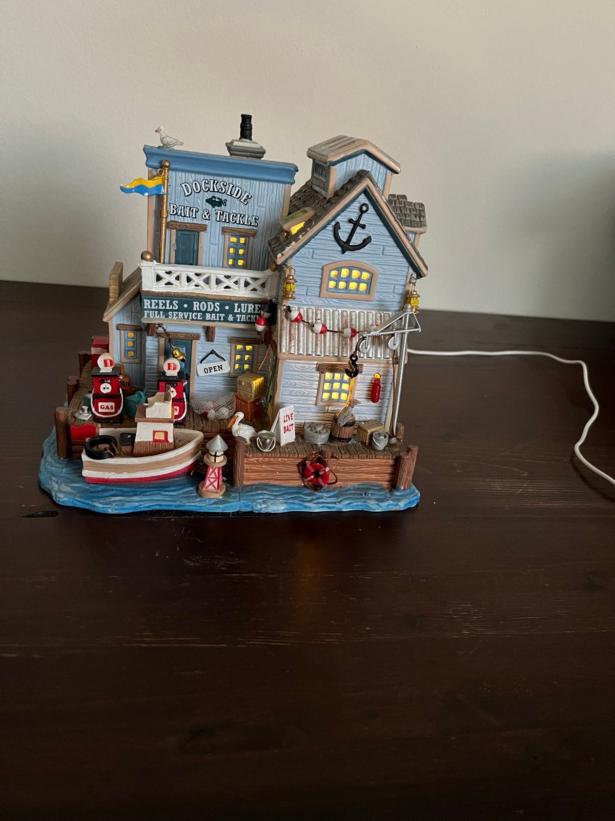 Lemax Boothuis - Dockside Bait & Tackle, Ophalen, Zo goed als nieuw