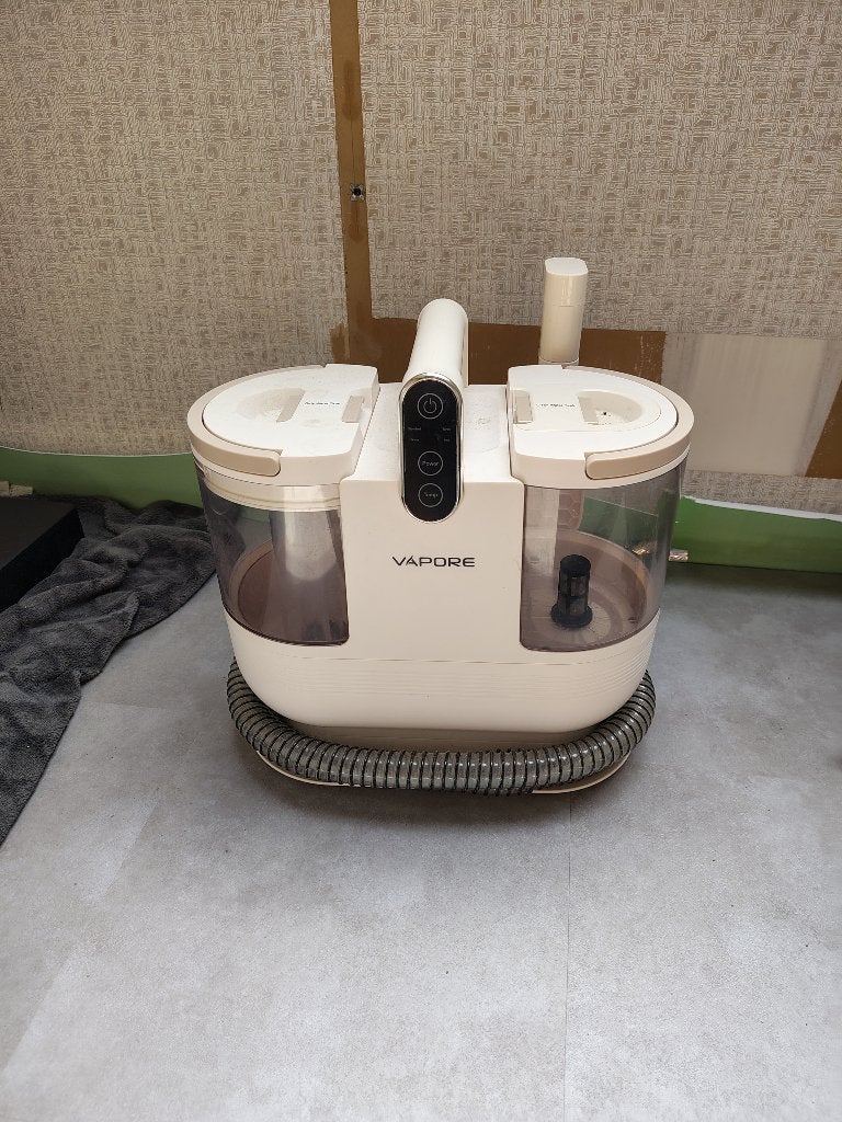 Vapore Tapijtreiniger, Ophalen, Zo goed als nieuw, Waterstofzuiger