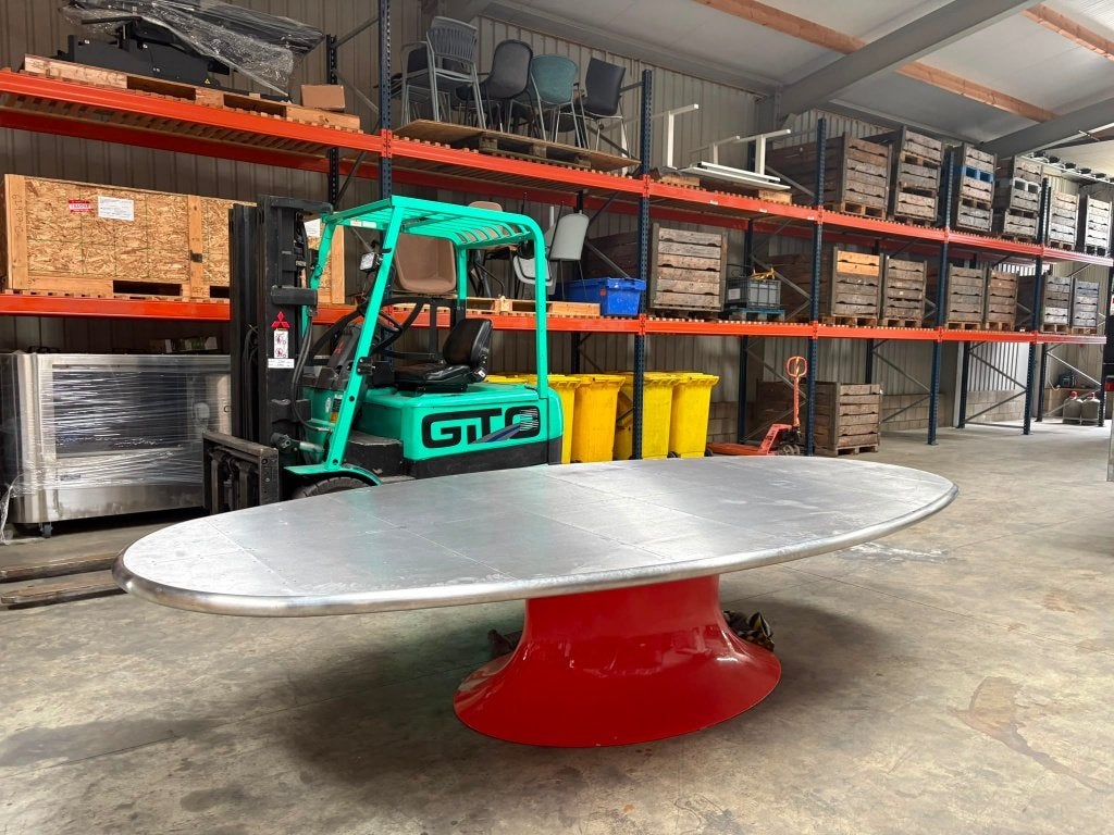 Vergadertafel, Ophalen, Overige typen, Metaal, Industrieel