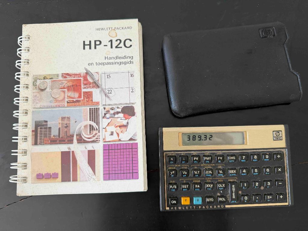 Financiële rekenmachine HP-12c, Ophalen, Gebruikt