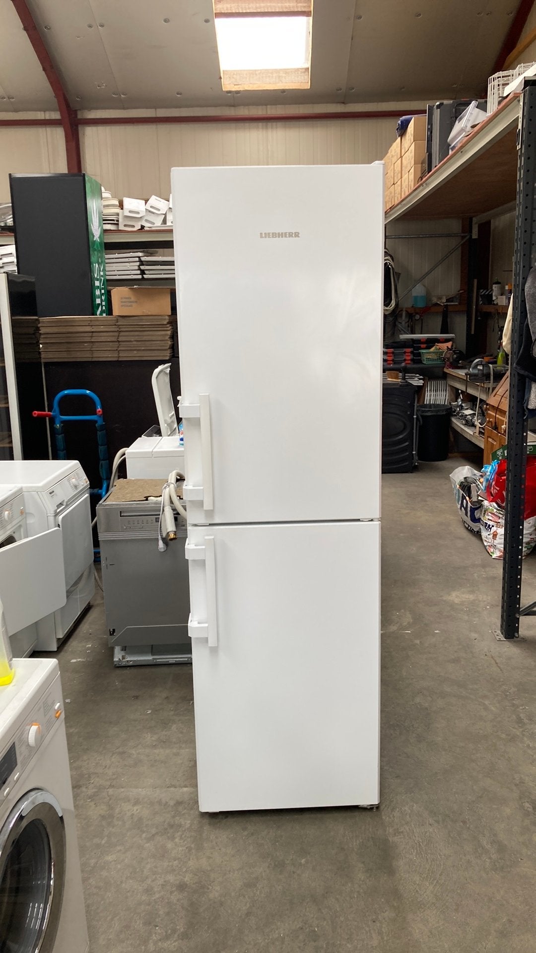 Liebherr koelvriescombinatie nofrost, Ophalen, 200 liter of meer, 60 cm of meer, Met aparte vriezer