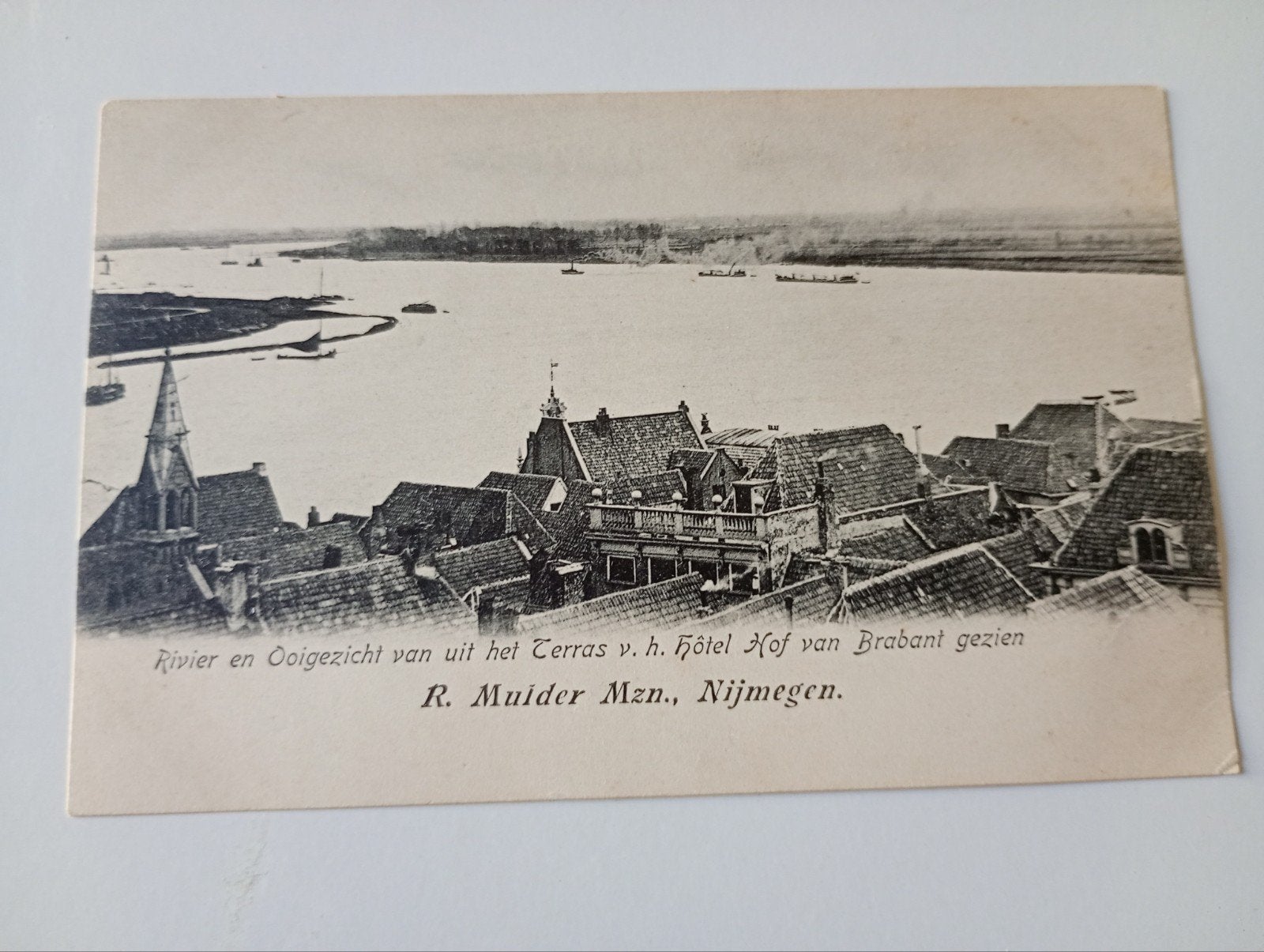 Nijmegen Rivier en Ooijgezicht, Ophalen of Verzenden, Voor 1920, Ongelopen, Gelderland