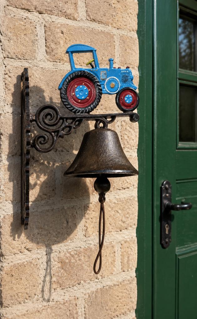 TRACTOR / TREKKER / DEURBEL / GIETIJZER, Tuin en Terras, Tuinwanddecoratie, Huis en tuin decoratie Marie, Nieuw, Info@huisentuindecoratiemarie.nl
