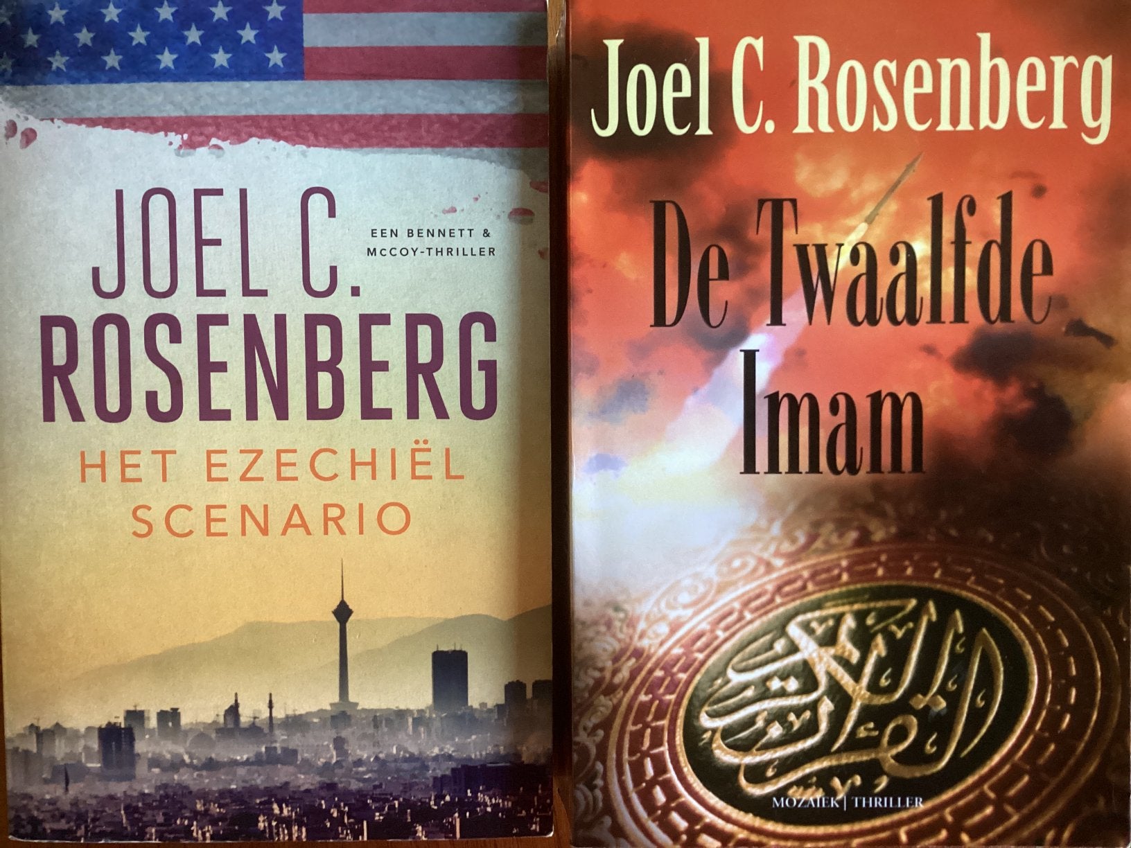 Joel C. Rosenberg - De Twaalfde Imam/ Het Ezechiël scenario, Ophalen of Verzenden, Zo goed als nieuw, Joel C. Rosenberg