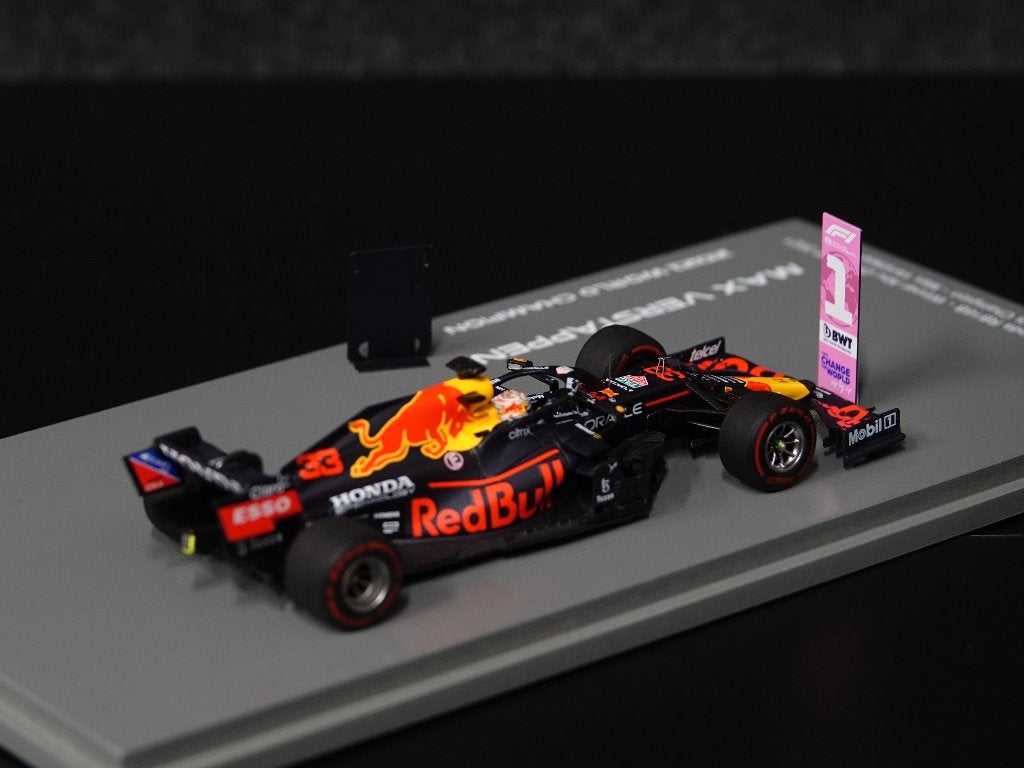 Spark 1:43 2021 Red Bull RB16B 2021 Abu Dhabi Max Verstappen, Overige merken, Auto, Onbekend, Nieuw