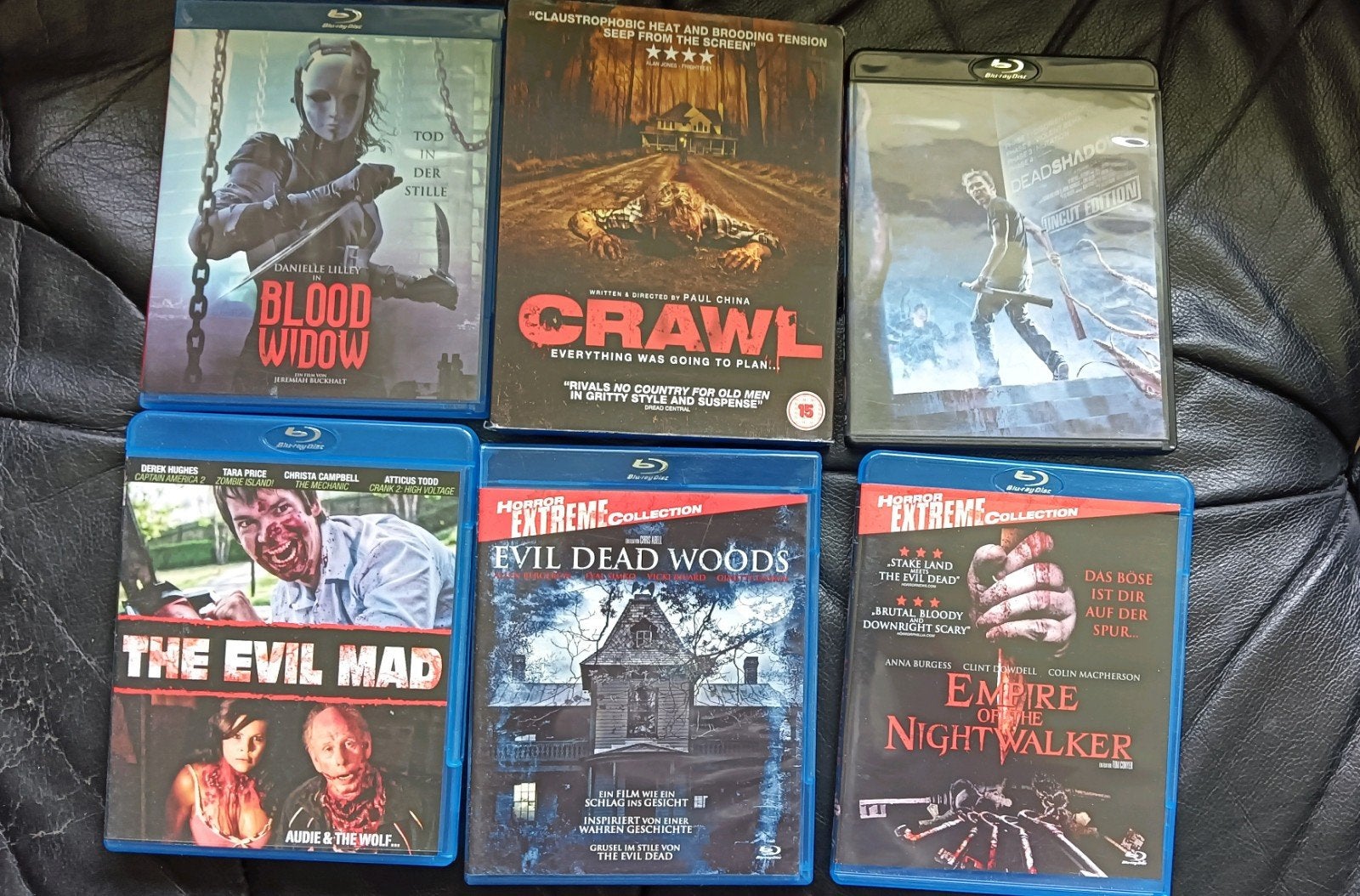 bluray Horror films Import 7,50 per stuk, Cd's en Dvd's, Vanaf 16 jaar, Ophalen of Verzenden, Zo goed als nieuw, Horror