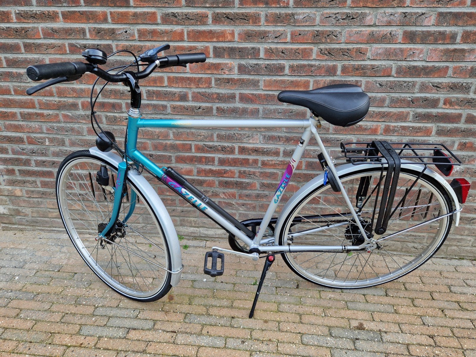 Klassieke Gazelle Tourmalet herenfiets met 7 versnellingen, Ophalen, Velgrem, Versnellingen, Gazelle