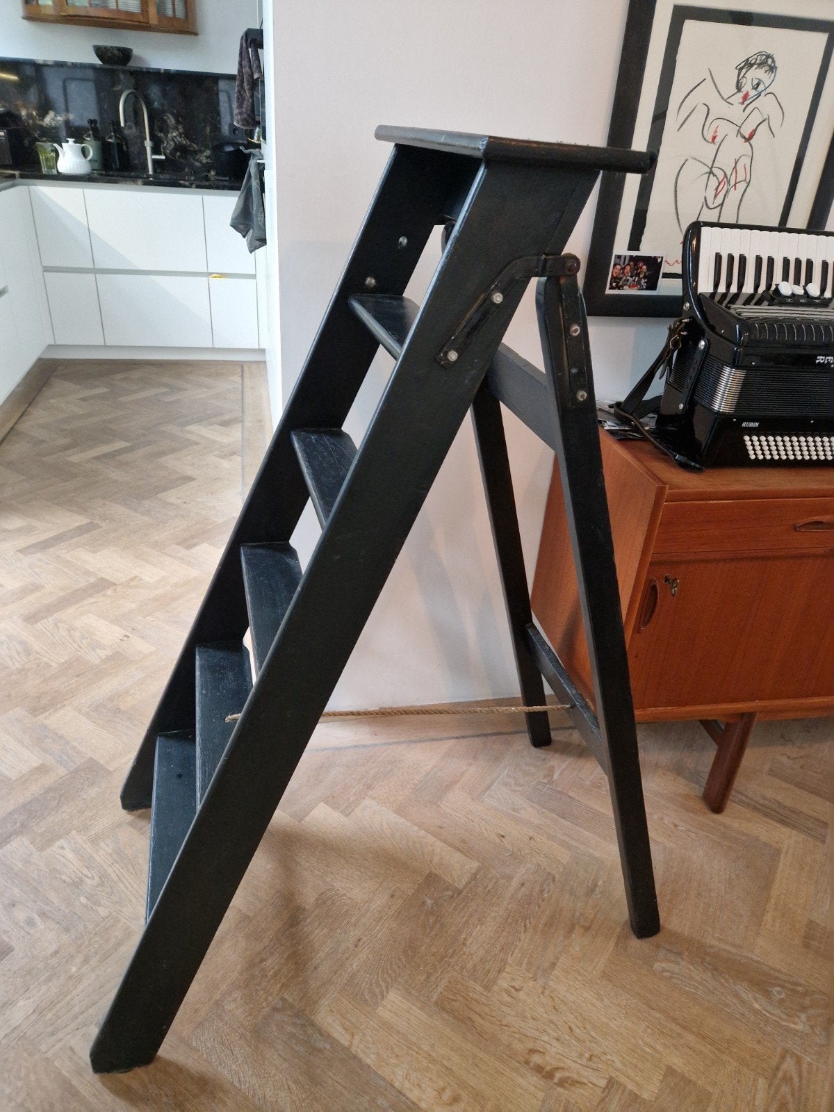 schilderstrap. gebruikt in huishouden, Ophalen, Minder dan 2 meter