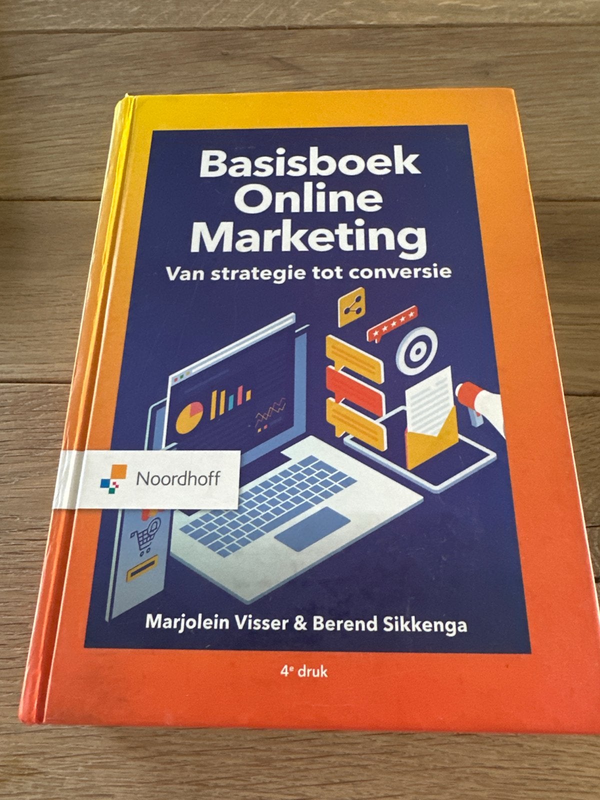 Basisboek Online Marketing - 4e druk - Zo goed als nieuw, Boeken, Ophalen of Verzenden, Gamma, Zo goed als nieuw, HBO