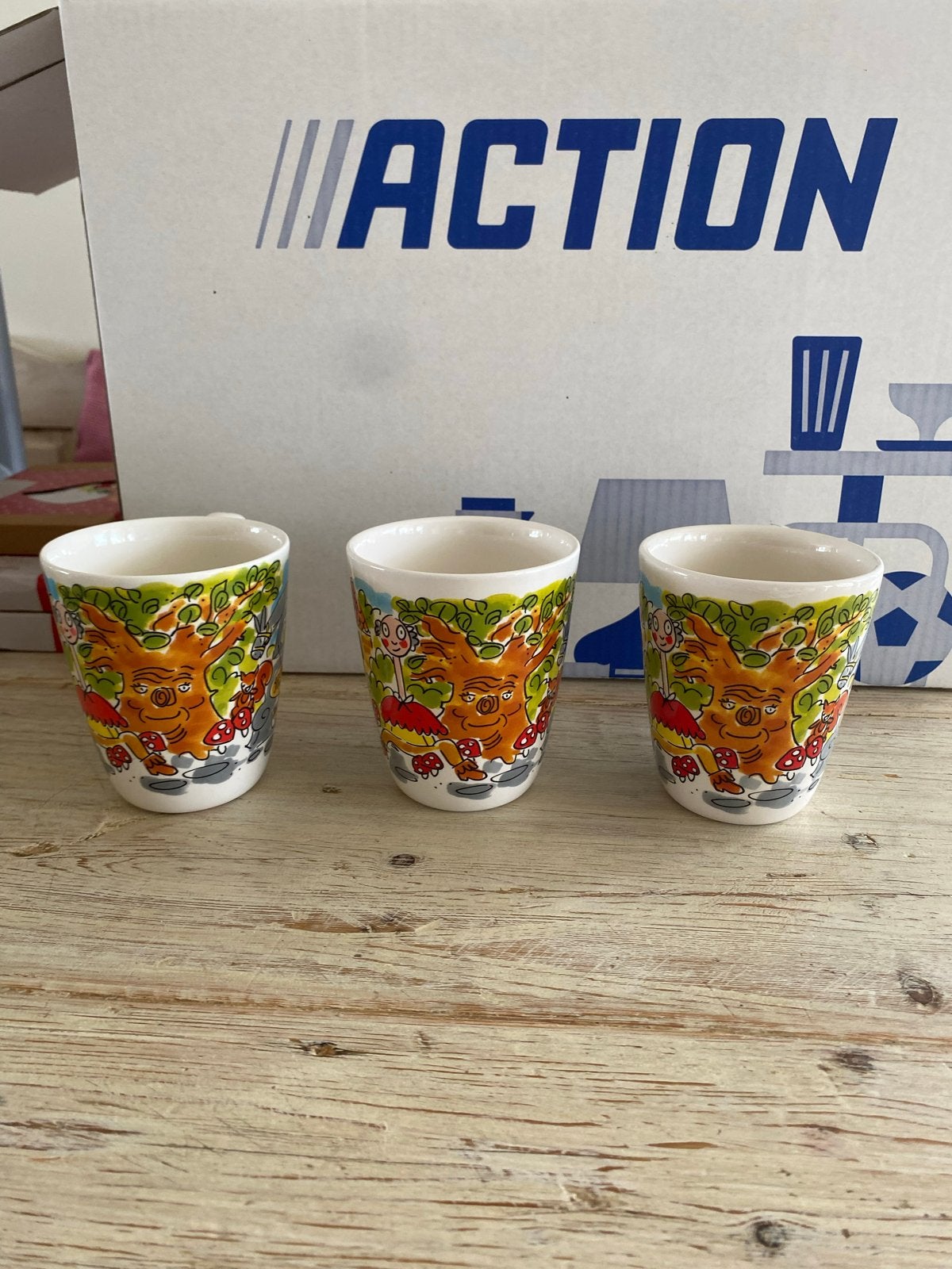 Blond Amsterdam Efteling servies - Zo goed als nieuw, Ophalen, Blond Amsterdam, Zo goed als nieuw, Kop(pen) en/of Schotel(s)