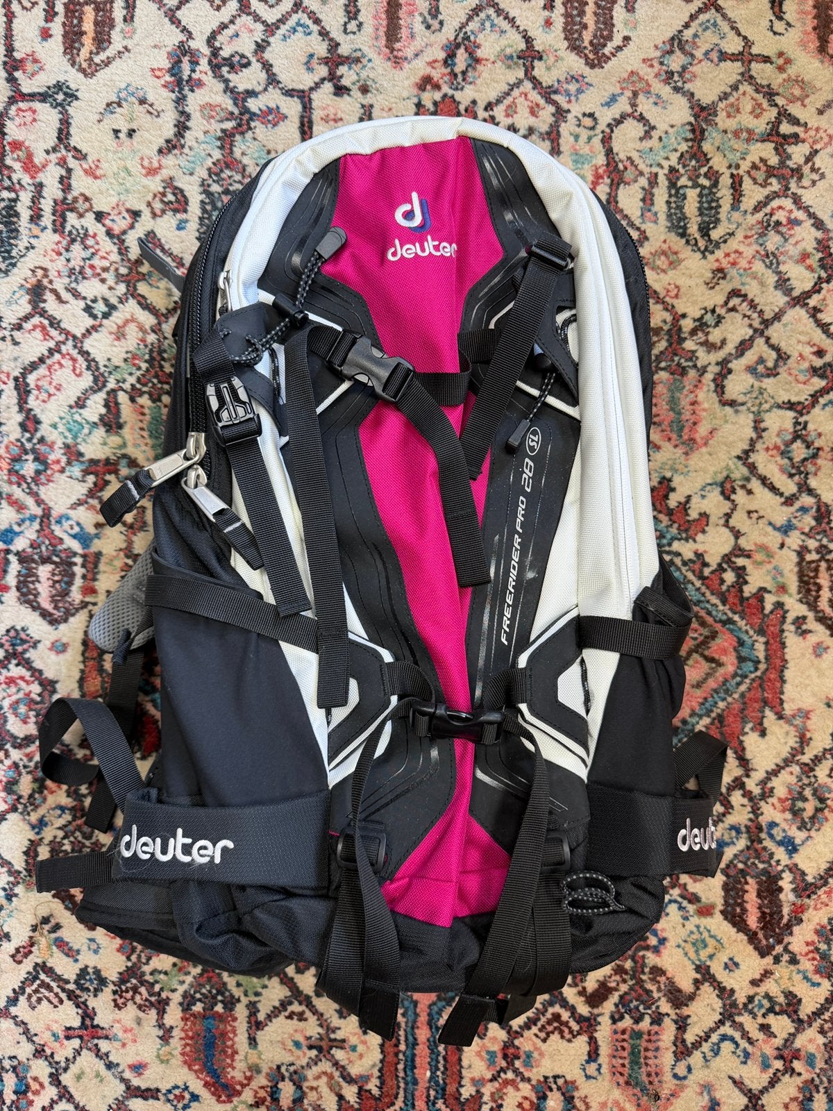 Deuter Freerider Pro 28 SL dames ski rugzak, Verzenden, Zo goed als nieuw, Rugzak