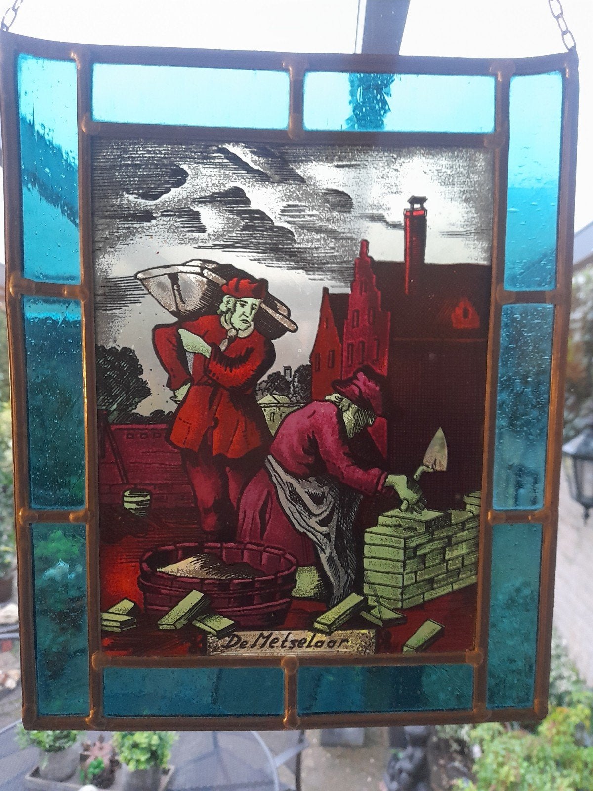 Raamdecoratie (glas in lood), Ophalen of Verzenden