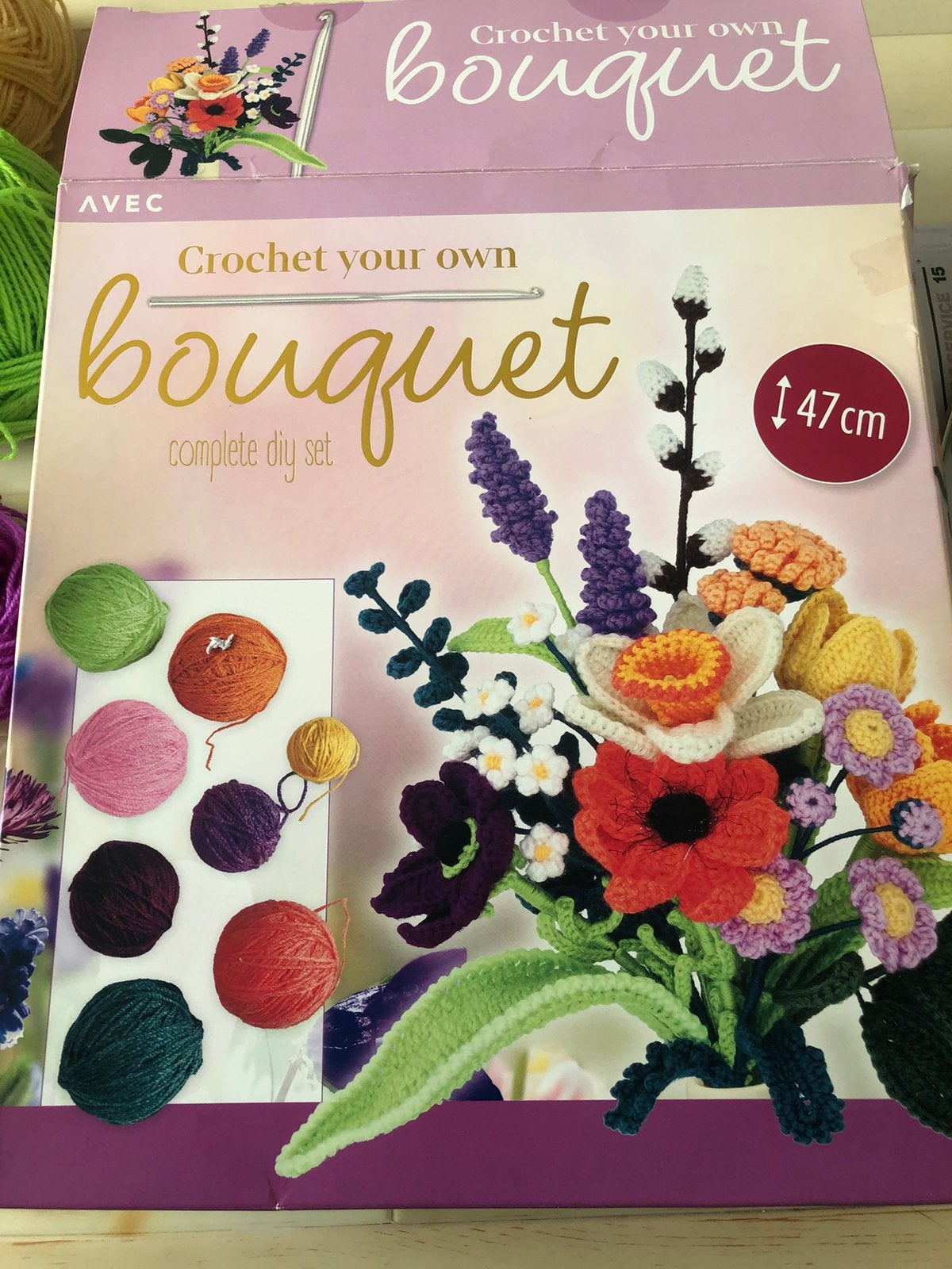 Haakpakket bloemenboeket, Hobby en Vrije tijd, Breien en Haken, Ophalen of Verzenden, Nieuw, Haken