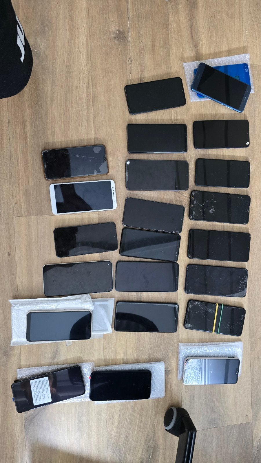 Partij telefoon Samsung, Telecommunicatie, Ophalen of Verzenden, Niet werkend, Zwart