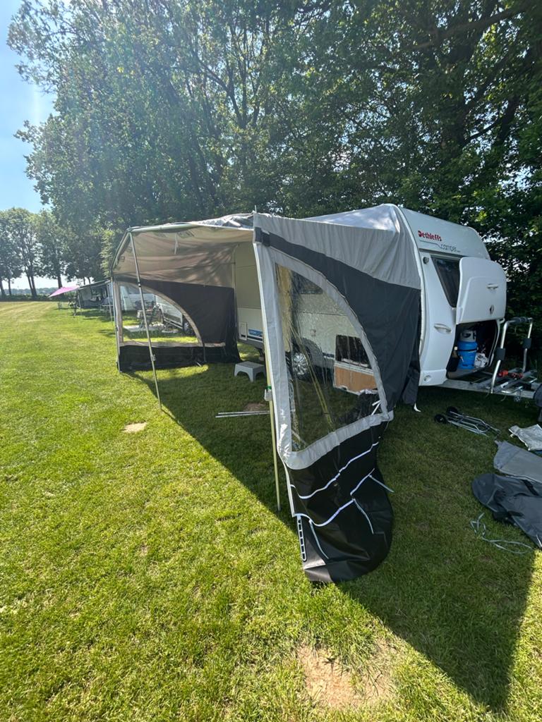 Panorama Grey Voortentluifel Maat 11 (zonder stokken, Caravans en Kamperen, Tentaccessoires, Ophalen of Verzenden, Nieuw