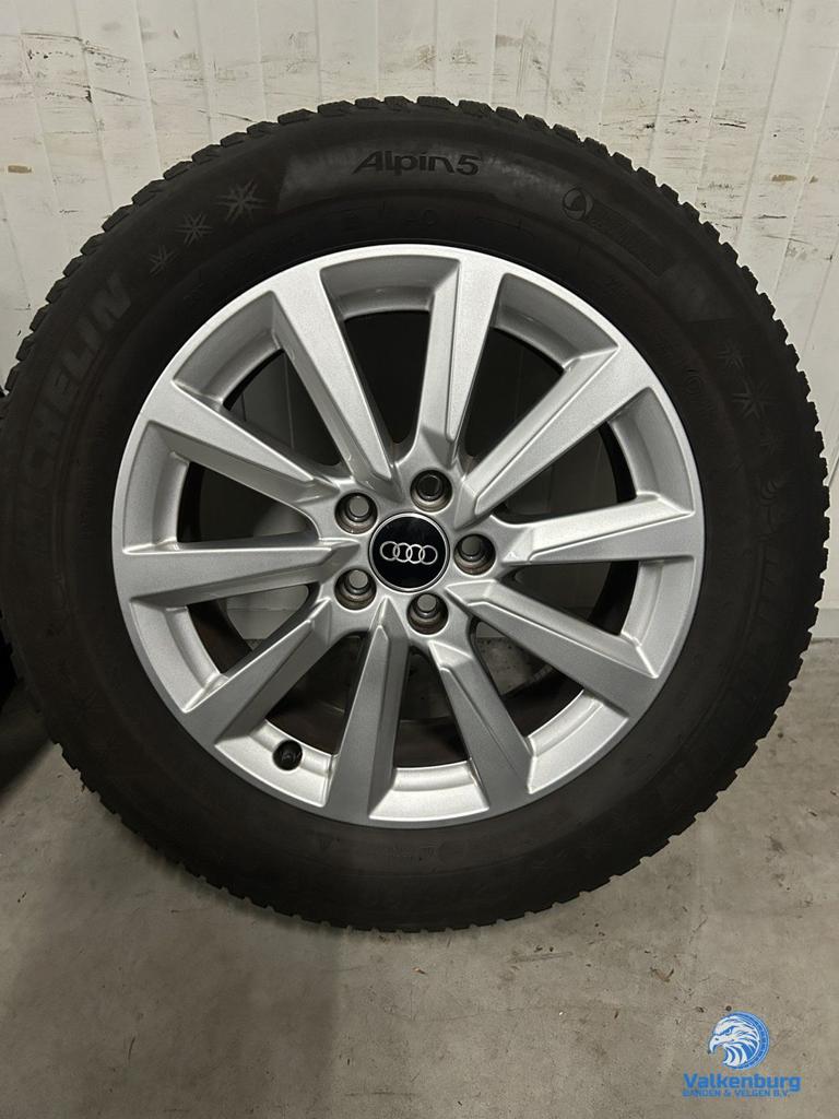 7-8mm! Originele Audi A1 82A 16 inch velgen 5x100 winterband, Gebruikt, -, Banden en Velgen, -